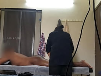 Boobygirl4 & Bulldick caught on hidden cam indulging in spa fuck-fest